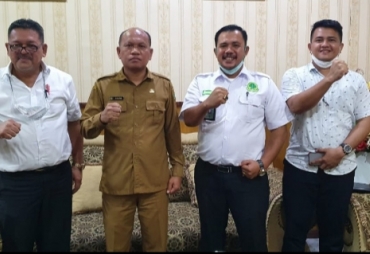 Kepala DLH Provinsi Sumut Terima Kunjungan Ketua Umum PLHH