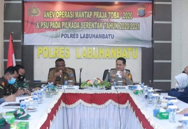 Pj Bupati Labuhanbatu Hadiri Rapat Koordinasi Bersama Polda Sumut 