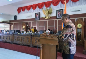 Pj Bupati Hadiri Rapat Paripurna DPRD Labuhanbatu 