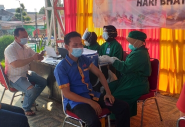 AMBO Ikut Sukseskan Serbuan Vaksinasi Massal