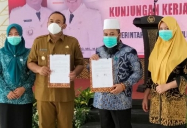 Giliran Pemkab Ngawi yang Dijajaki Walikota Helmi