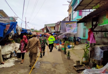 Gempur Covid-19 Berikut Sinergitas Polres Tanah Karo Dan Kodim 0205/TK