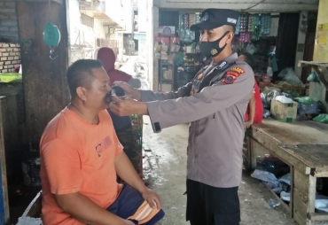 Sat Binmas Polres Batu Bara Operasi Yustisi Prokes