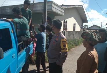 Lintasi Lokasi Pencurian Kapolres Karo Lerai Emosi Massa Terhadap Pelaku