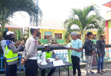 Langgar Prokes Siap–Siap Diberi Sanksi Ditempat