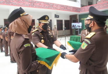 Kajati Sumut Pimpin Sertijab Berikut Daftar Pejabat yang Dilantik 