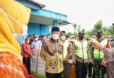 Edukasikan Pentingnya Disiplin Prokes Gubernur Rohidin Ajak Ulama Bersinergi 