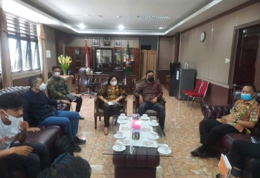 Bupati dan Wabup Sambut Audensi Kolaborasi Kalak Karo 