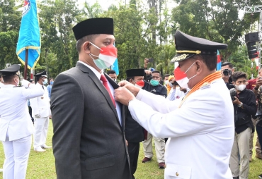 Bupati Ashari Jadi Irup Peringatan HUT ke–76 Kemerdekaan RI