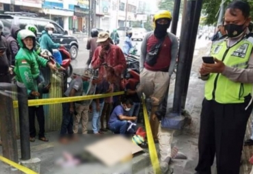 Diduga Kena Serangan Jantung Wanita Muda Hembuskan Nafas di Jalan