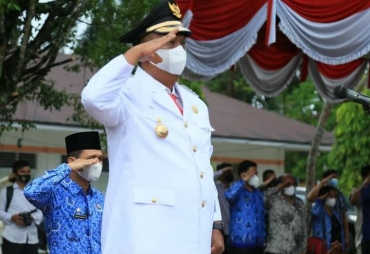 Kabupaten Labuhanbatu Gelar Peringatan HUT Kemerdekaan di Lapangan Diklat BKPP