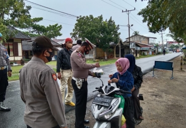 Personil Gabungan Polres Batu Bara Gelar Operasi Yustisi