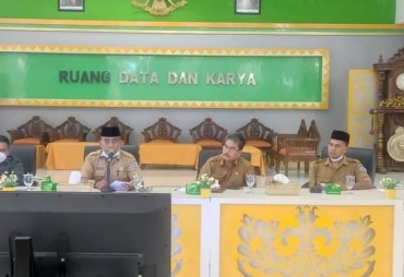 Diskominfo Labuhanbatu Gelar Rapat Pembahasan Penyelenggaraan Satu Data Indonesia