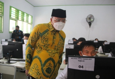 Pantau Seleksi P3K Gubernur Rohidin : Test Ini Murni dan Objektif serta Hasil Bisa Langsung Diketahui 