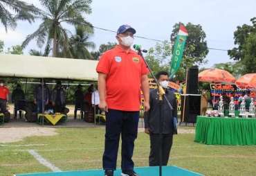 Bupati Labuhanbatu Resmi Buka Turnamen Sepak Bola