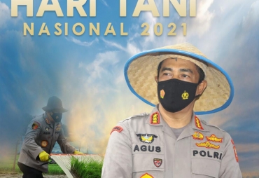 Hari Tani Nasional Kabareskrim : Kita Harus Hormati Para Petani