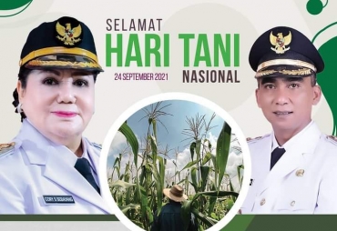 Pemkab Karo Ucapkan Selamat Hari Tani Nasional