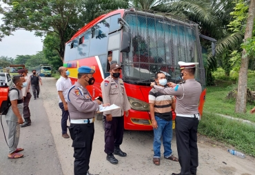 Polres Batubara Kembali Gelar Ops Yustisi Prokes