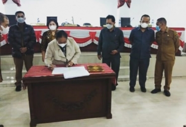 Sempat Molor DPRD Karo Setujui Ranperda Perubahan APBD 2021