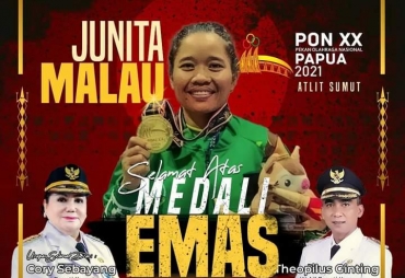 Pemkab Apresiasi Atlet Karo Meraih 2 Emas Dan 1 Perak
