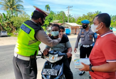 Polres Batubara Gelar Ops Yustisi Gabungan