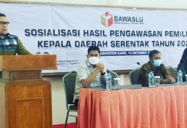 Ketua Komisi II DPR RI Apresiasi Bawaslu Karo