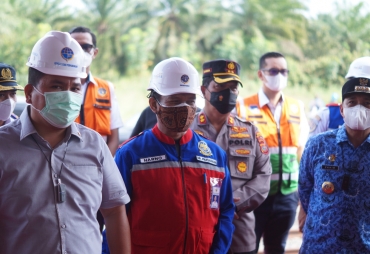 Komisi V DPR RI Tinjau Jalur Kereta Api Bandar Tinggi-Kuala Tanjung Batubara