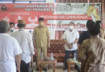 Wagub Rosjonsyah Buka Turnamen Olahraga Antar Wartawan PWI Bengkulu