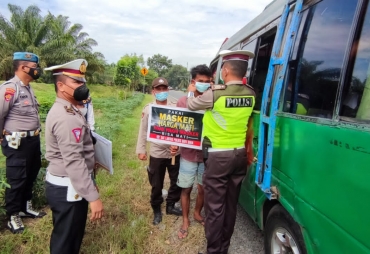 Personil Gabungan Polres Batubara Gelar Ops Yustisi