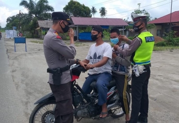 Polres Batubara Terus Gencar Ops Yustisi Pelanggar Prokes
