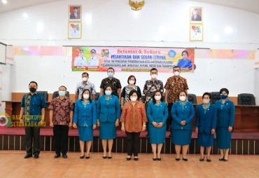 Lantik Ketua PKK Kecamatan Ini Harapan Bupati Karo