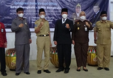 Aplikasi Virtual Office BPKP Bengkulu Mitra Kerja Diluncurkan