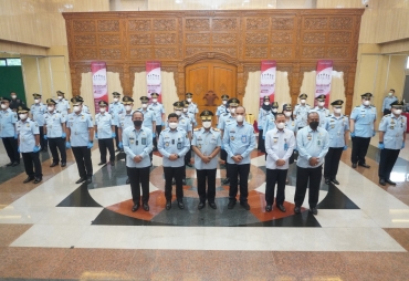 Kakanwil Kemenkumham Jateng Lantik Pejabat Administrasi dan Fungsional