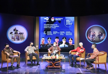 Bersama Ketua KPK dan Gubernur Ganjar Kapolda Bahas Pinjol Ilegal Hingga Korupsi