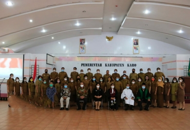 39 Pejabat Pengawas Dilantik Ini Pesan Bupati Karo