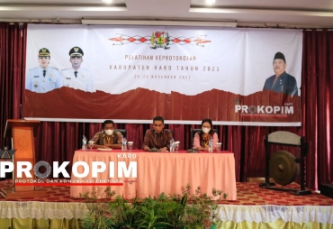 Pemerintah Kabupaten Karo Gelar Pelatihan Keprotokolan