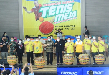 Bengkulu Cari Bibit Atlet Tenis Meja Terbaik melalui Kejurda 2021