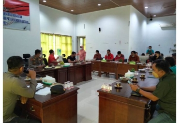 Bersama Satgas Saber Pungli Pemkab BU Gelar Rakor Gebyar Vaksinasi