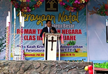 Rutan Kabanjahe Rayakan Natal