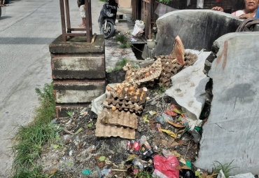 Warga Resah Tumpukan Sampah Tak Pernah Diangkut 