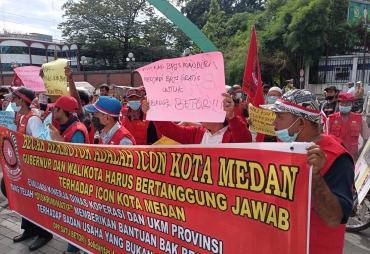 DPP Satu Betor Gelar Aksi Ini Tuntutan Kepada Gubsu dan Walikota Medan 