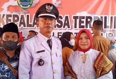 Edi Suprapto Resmi Dilantik Jadi Kepala Desa Benakat Minyak