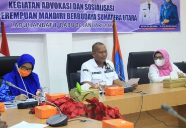 Pemkab Labuhanbatu Gelar Kegiatan Advokasi dan Sosialisasi Kelapa Muda