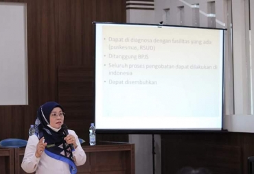 Ketua Dharmawanita Adakan Pertemuan Bulanan Sosialisasi Deteksi Dini dan Penanganan Kanker Payudara