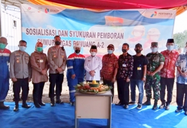 Pemboran Sumur BNG-A2 PHR Field Adera Gelar Syukuran
