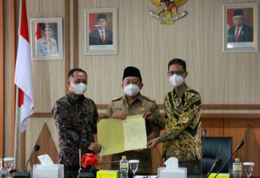 Pisah Sambut PT Bimex (Perseroda) Diharapkan Jadi Perusahaan Skala Nasional