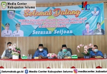 Wakil Bupati Seluma Terima Komonitas Sobat Mengajar Iindonesia Angkatan VII 