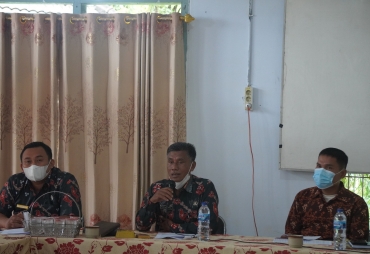 Kepala PMD BU Pimpin Rakor Percepatan dana desa anggaran 2022