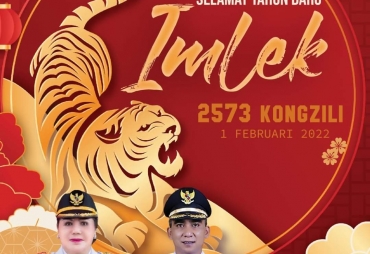 Pemkab Karo Ucapkan Selamat Peringati Tahun Baru Imlek
