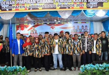 Wabup Labuhanbatu Hadiri Pelantikan PKN